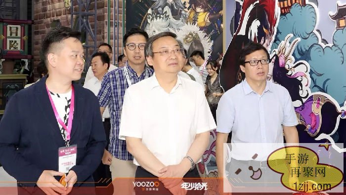 2019ChinaJoy首日，中宣部副部长梁言顺等领导莅临参展企业展台